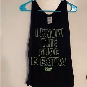 Graphic tank from Pink. Size L 🥑